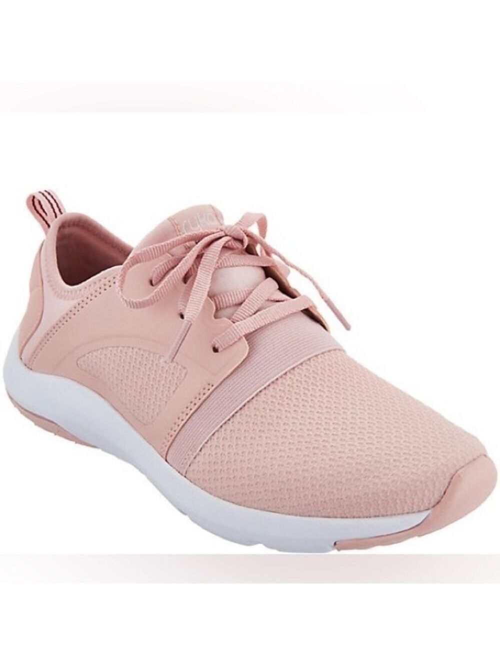 Ryka Women’s Mesh Lace-Up Walking Sneakers Eva NRG Light Pink 9.5